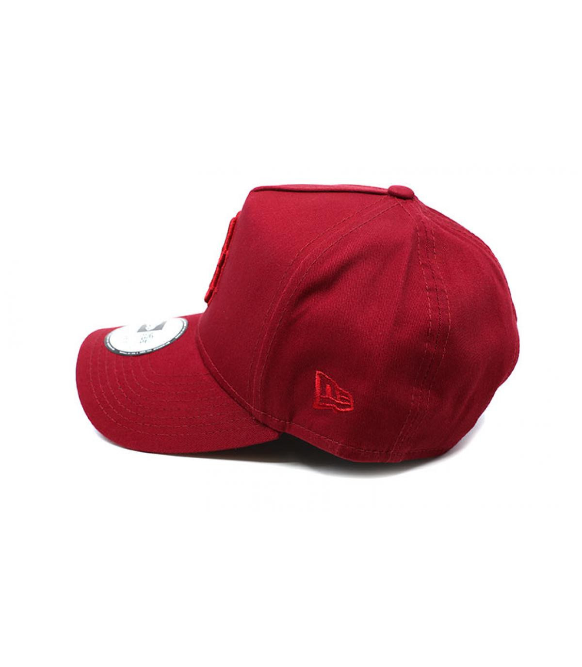 New Era casquette B bordeaux